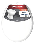 Assento Sanitário Tampa Universal Oval Lorenzetti Duratti Cor Branco