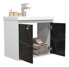 Riverzza Bergamo Negro Blanco Un agujero 47 cm 51 cm 31.5 cm