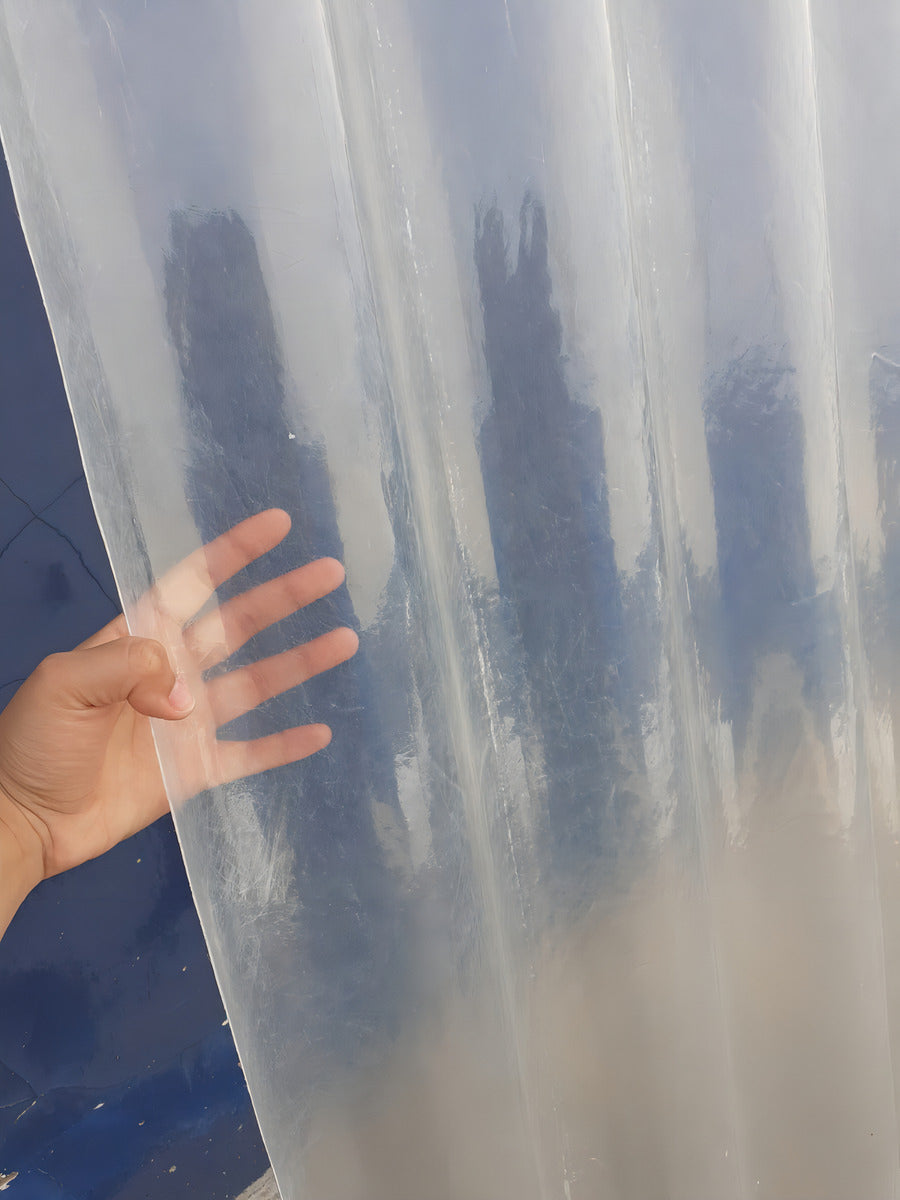 Telhas Em Fibra De Vidro Ondulada Incolor - 3,05 X 1,10 M