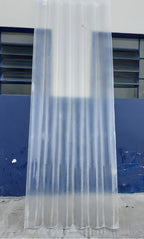 Telhas Em Fibra De Vidro Ondulada Incolor - 3,05 X 1,10 M