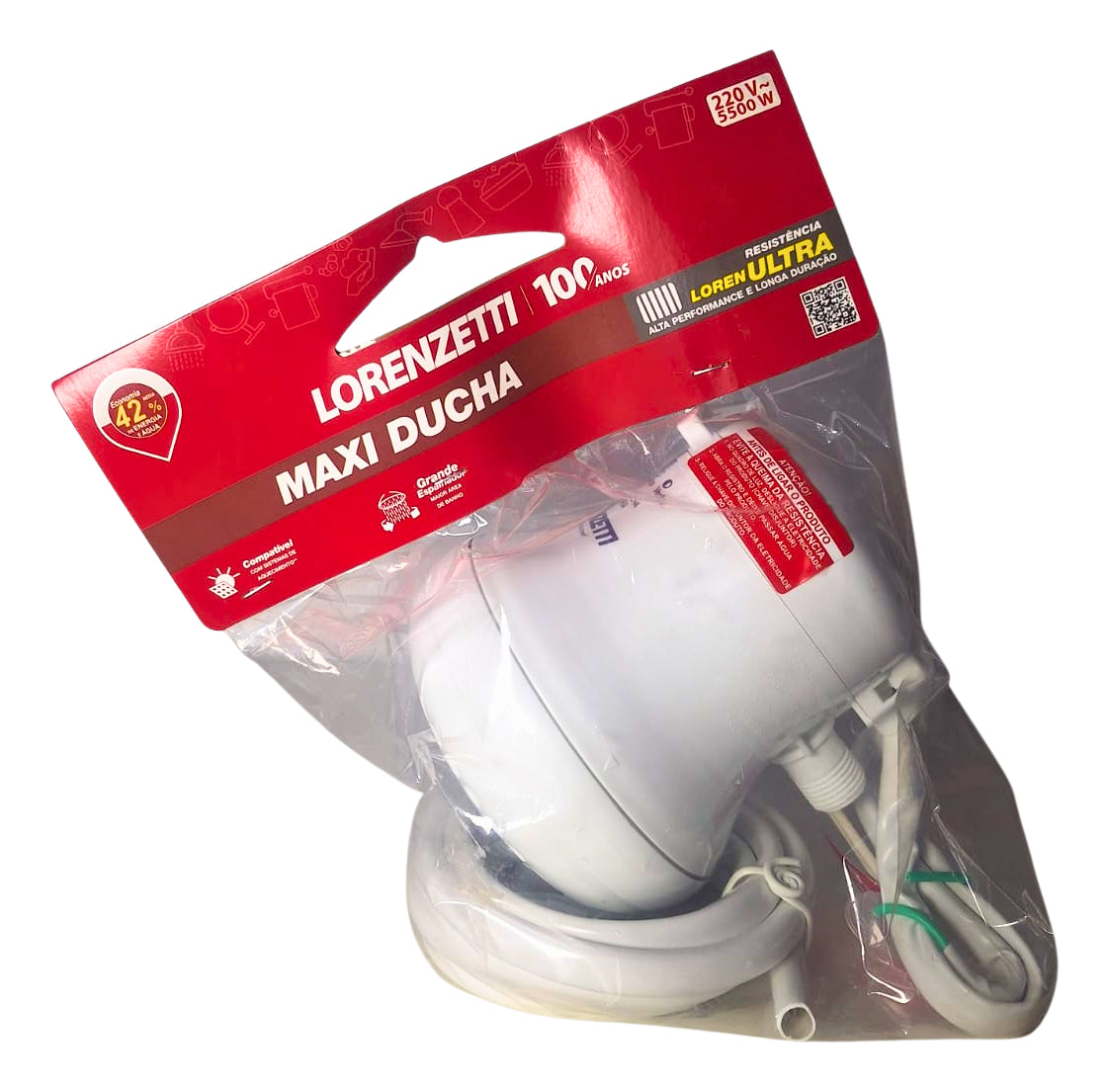 Lorenzetti Maxi Ducha Ultra Branco 5500W