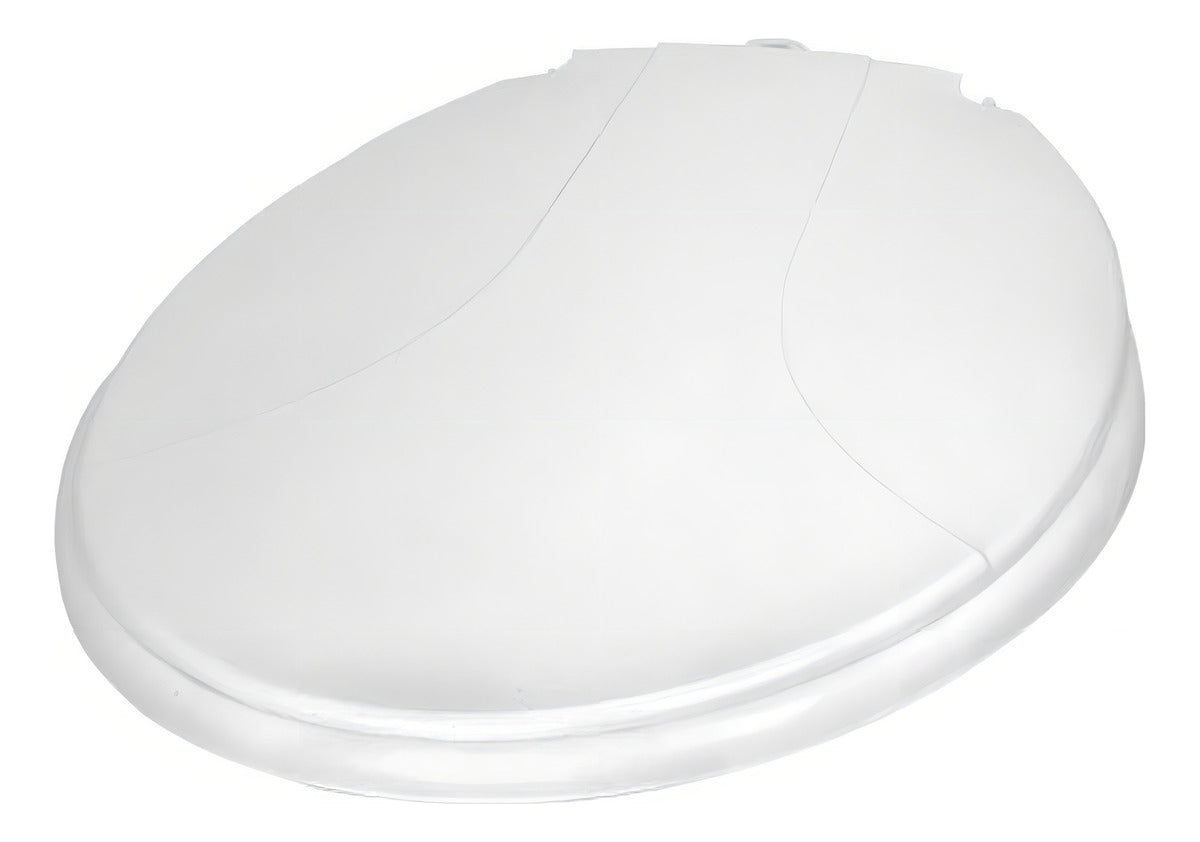 Assento Sanitario Tampa De Vaso Privada Banheiro Oval Branco