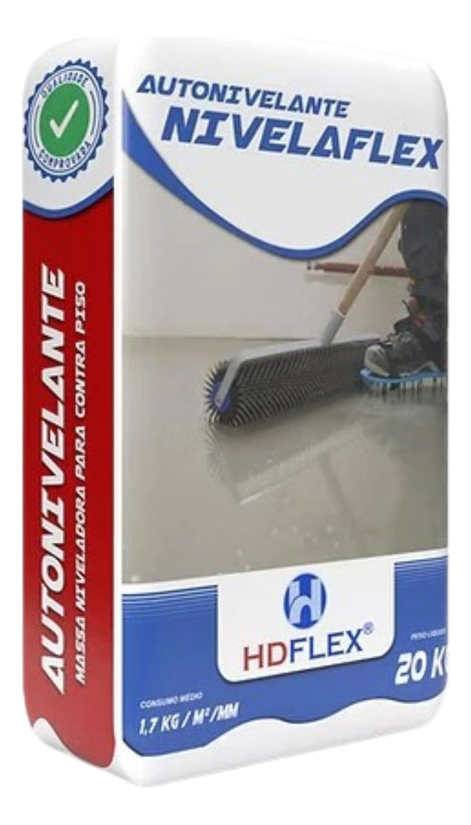 Massa Autonivelante 20kg Hd Flex Rende 10m2