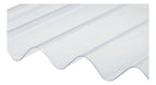 Telhas Em Fibra De Vidro Ondulada Incolor - 3,05 X 1,10 M