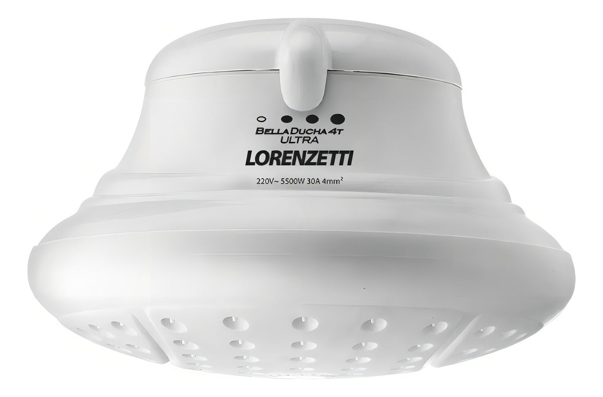 Chuveiro Ducha Bella Ducha 4t Ultra - Lorenzetti Cor Branco 6800w