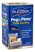 Tinta Acrílico Peg Pinte Parede Eucatex Escolha Sua Cor!!