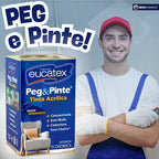 Tinta Acrílico Peg Pinte Parede Eucatex Escolha Sua Cor!!