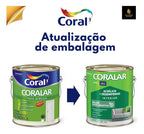 Tinta Coralar Anti Mofo Acrílica 3,6l Escolha Sua Cor